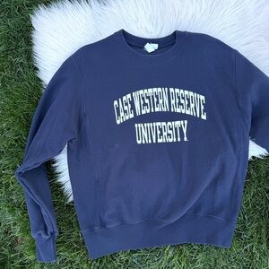 Vtg Case Western Reserve University Champion Reverse Weave Crewneck Medium